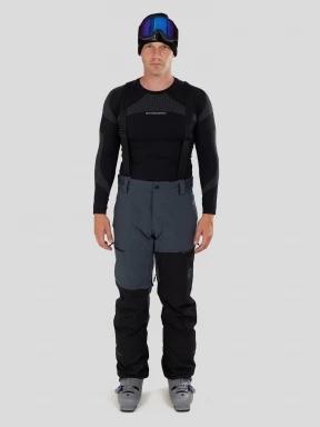 Fundango Teak Colourblock Pants for men in grey 1