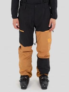 Fundango Teak Colourblock Pants for men in brown 1