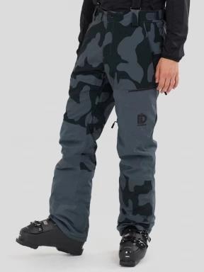 Fundango Teak Colourblock Pants for men in grey 1