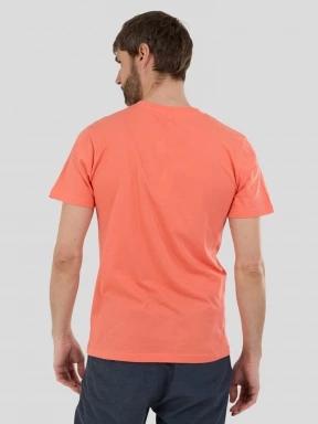 Fundango Vital Graphic-T for men in red 3