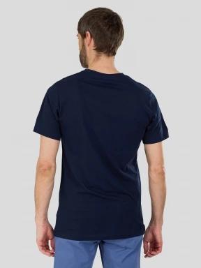 Fundango Vital Graphic-T for men in dark blue 3