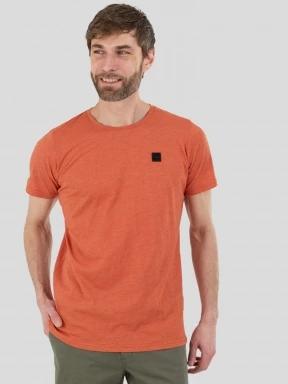 Fundango Jaggy II Structured T-shirt for men in orange 1