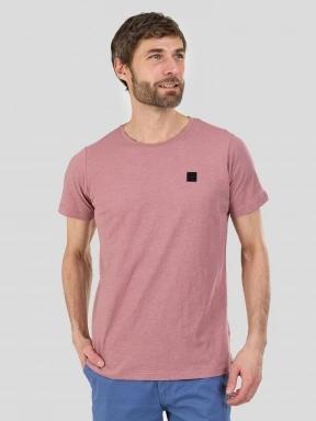 Fundango Jaggy II Structured T-shirt for men in pink 1