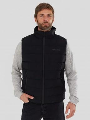 Fundango Vance Padded Vest for men in black 1