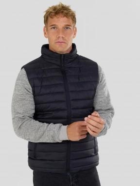 Fundango Flint Padded Vest for men in dark blue 1