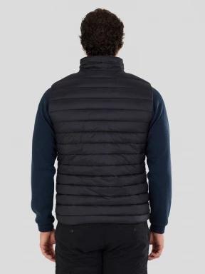 Fundango Flint Padded Vest for men in black 3