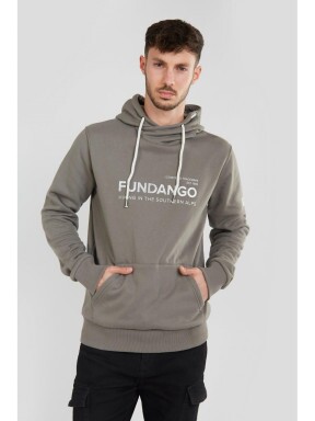Fundango Hoover Hooded sweatshirt for men in oliv 1