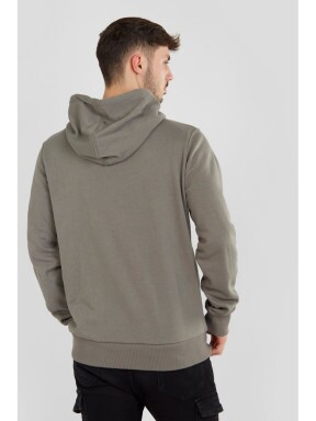 Fundango Hoover Hooded sweatshirt for men in oliv 3