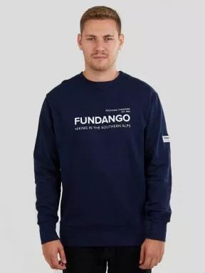 Fundango Warren Sweatshirt for men in blue 1
