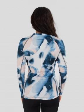 Fundango Yade II Baselayer Top for women in blue 3