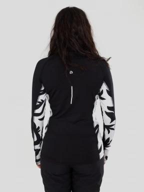 Fundango Yade II Baselayer Top for women in black 3