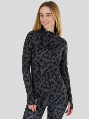 Fundango Yade III Baselayer Top for women in black 1