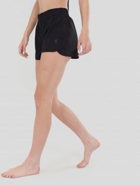 Fundango Elderberry Boardshorts for women in black 1
