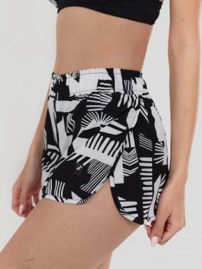 Fundango Elderberry Boardshorts for women in black 1
