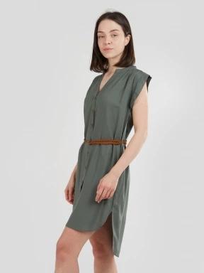 Fundango Mona Dress for women in oliv 1
