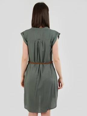 Fundango Mona Dress for women in oliv 3