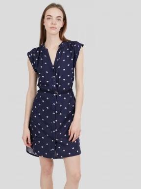 Fundango Mona Dress for women in dark blue 1