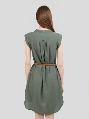 Fundango Mona Dress for women in oliv 3