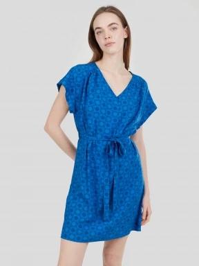 Fundango Palmetta Dress for women in blue 1