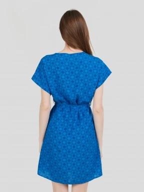Fundango Palmetta Dress for women in blue 3