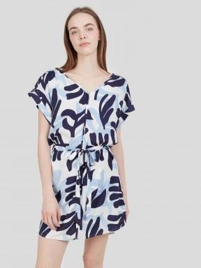 Fundango Palmetta Dress for women in blue 1