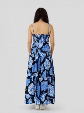 Fundango Paradise Maxi Dress for women in dark blue 3