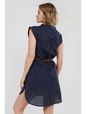 Fundango Mona Dress for women in dark blue 3