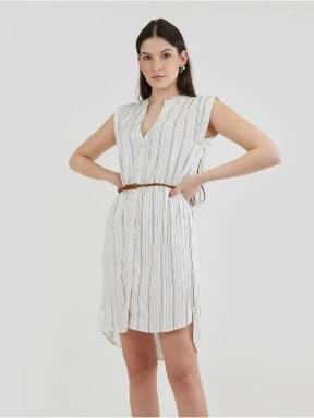 Fundango Mona Dress for women in white 1