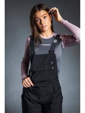 Fundango SAKURA BIB Pants for women in black 3