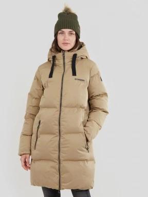 Fundango Vanessa Padded Jacket for women in brown 1