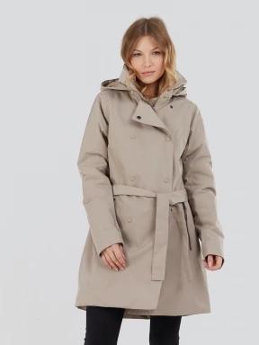Fundango Charlotte Trenchcoat for women in sand 1