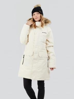 Fundango Georgina Parka Jacket for women in white 1