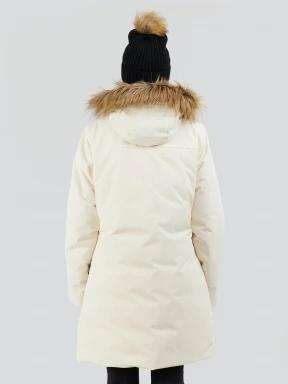 Fundango Georgina Parka Jacket for women in white 3