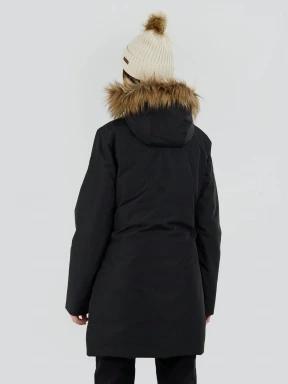 Fundango Georgina Parka Jacket for women in black 3