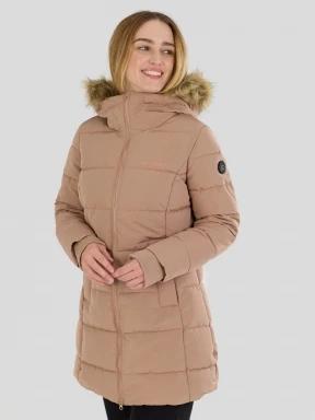 Fundango Melody Padded Jacket for women in brown 1