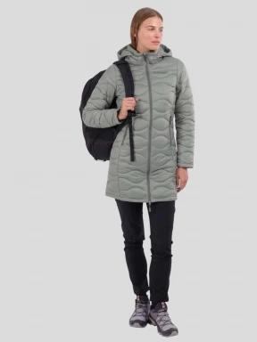 Fundango Nordwave Long Jacket for women in green 1