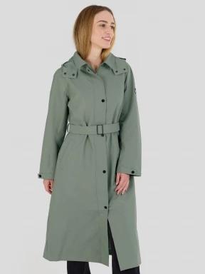 Fundango Brighton Trenchcoat for women in green 1