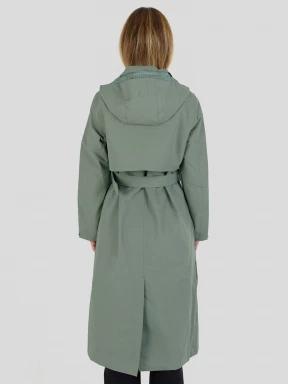 Fundango Brighton Trenchcoat for women in green 3