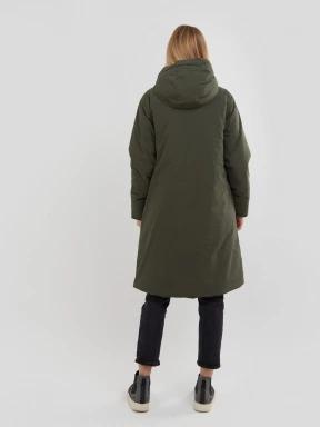 Fundango Carya Parka Jacket for women in oliv 3