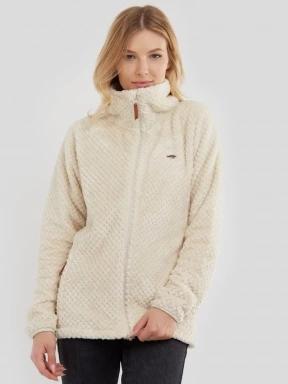 Fundango Shiren Fleece Jacket for women in sand 3