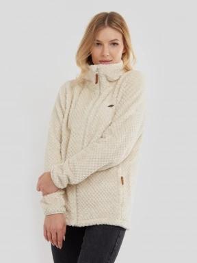 Fundango Shiren Fleece Jacket for women in sand 1