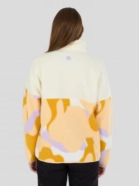 Fundango Riva Hybrid Pullover for women in white 3