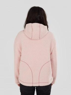 Fundango Juniper Pile Jacket for women in pink 3