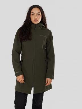 Fundango Wichita Softshell Jacket for women in oliv 1