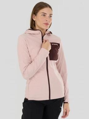 Fundango Nigata Full Zip Hoodie for women in pink 1