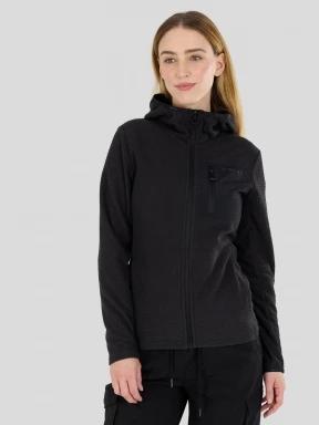 Fundango Nigata Full Zip Hoodie for women in black 1