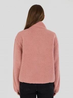 Fundango Pacha Fleece Jacket for women in pink 3