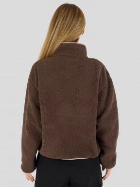 Fundango Pacha Fleece Jacket for women in brown 3