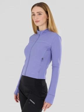 Fundango Flow Thermo Zip Up for women in purple 1