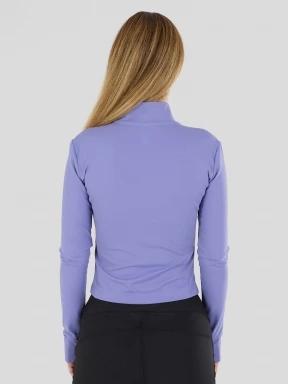 Fundango Flow Thermo Zip Up for women in purple 3